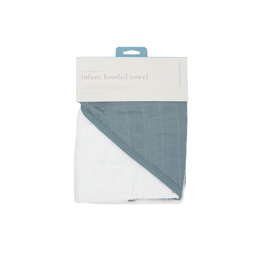 Infant Hooded Towel - Sea