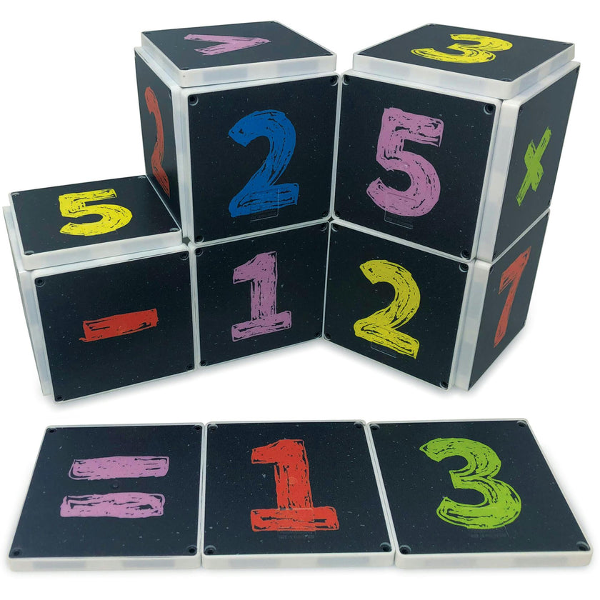 123 Chalkboard Magna-Tile Structures