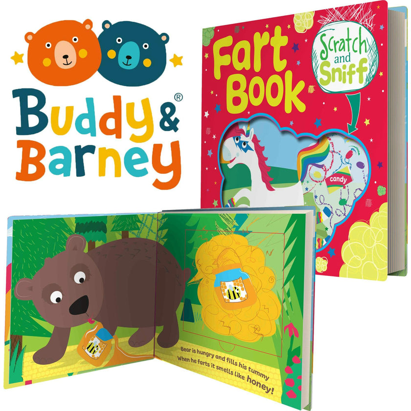 Buddy & Barney: Scratch & Sniff Book: Fart Book