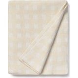 Knitted Blanket Vichy Ivory