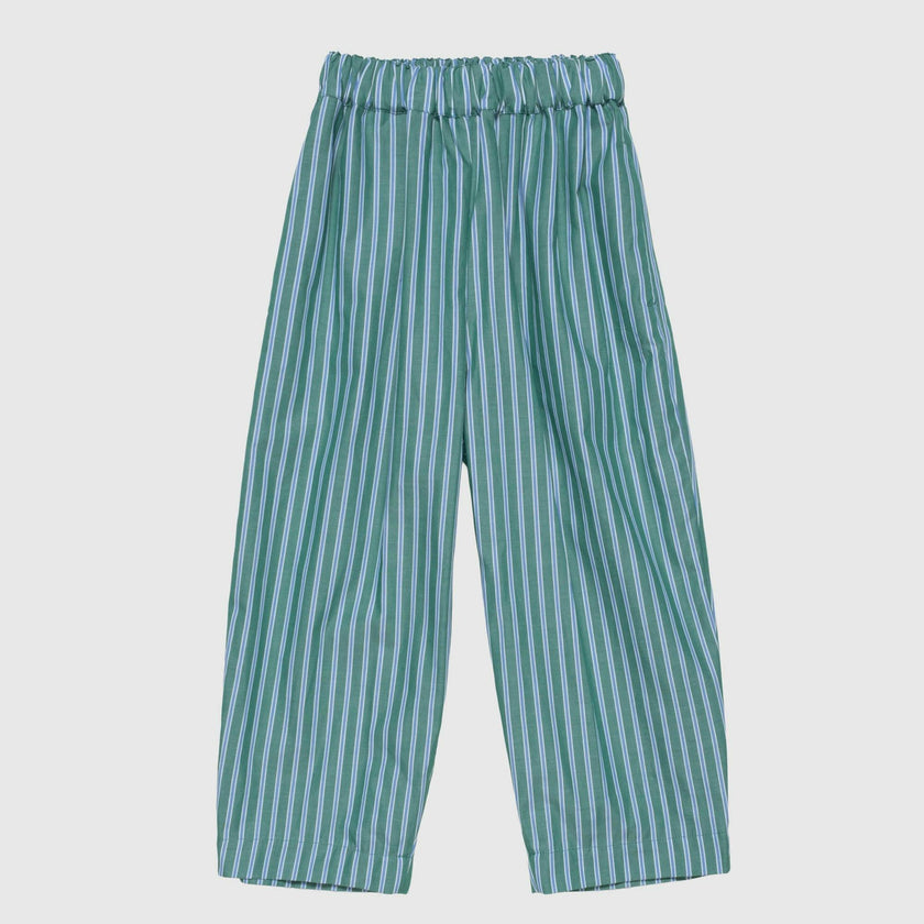 Adult Friday Pant in Cucumber Stripe