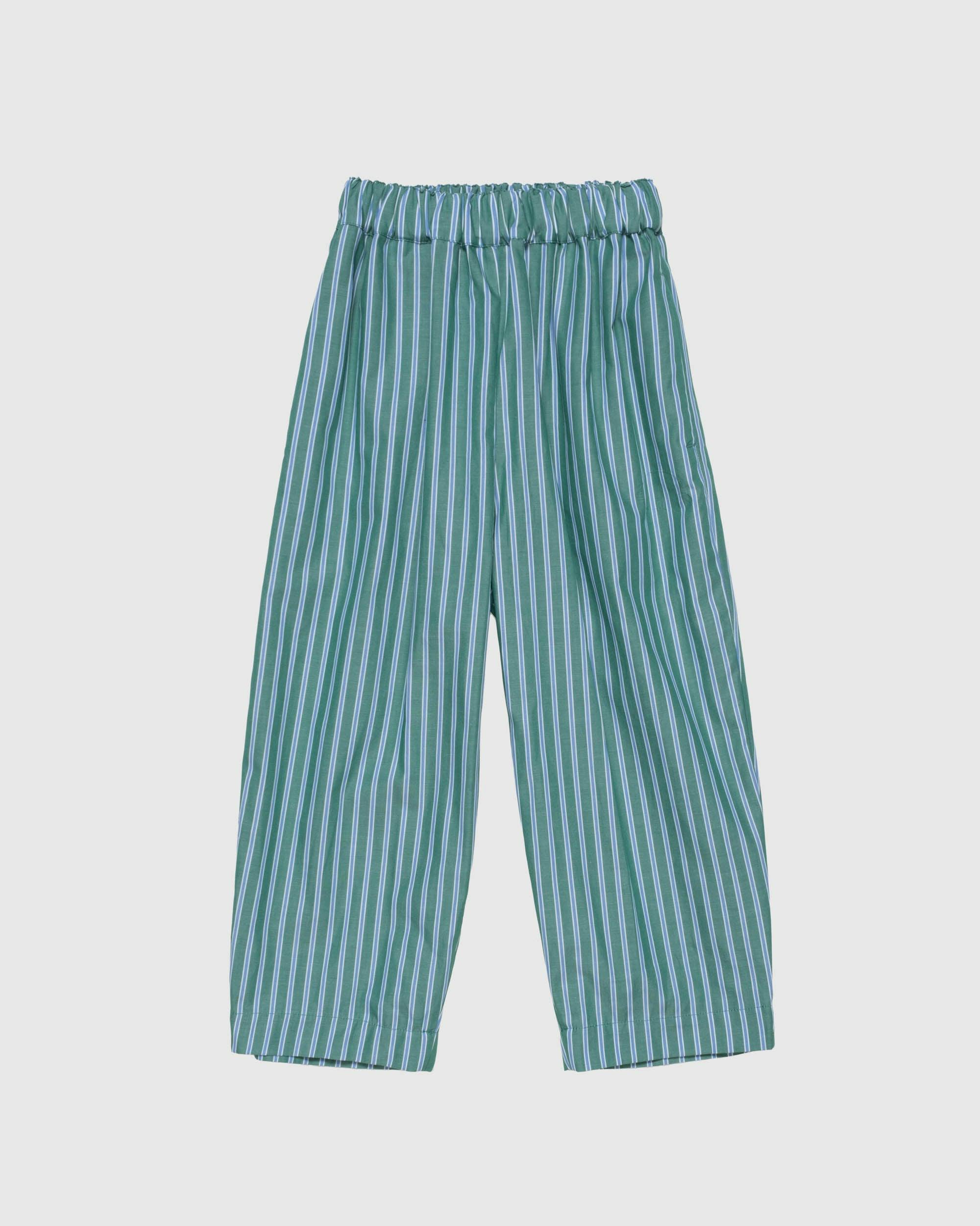 Adult Friday Pant in Cucumber Stripe
