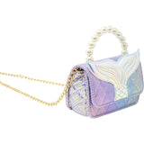 Mermaid Tail Pearl Handle Bag