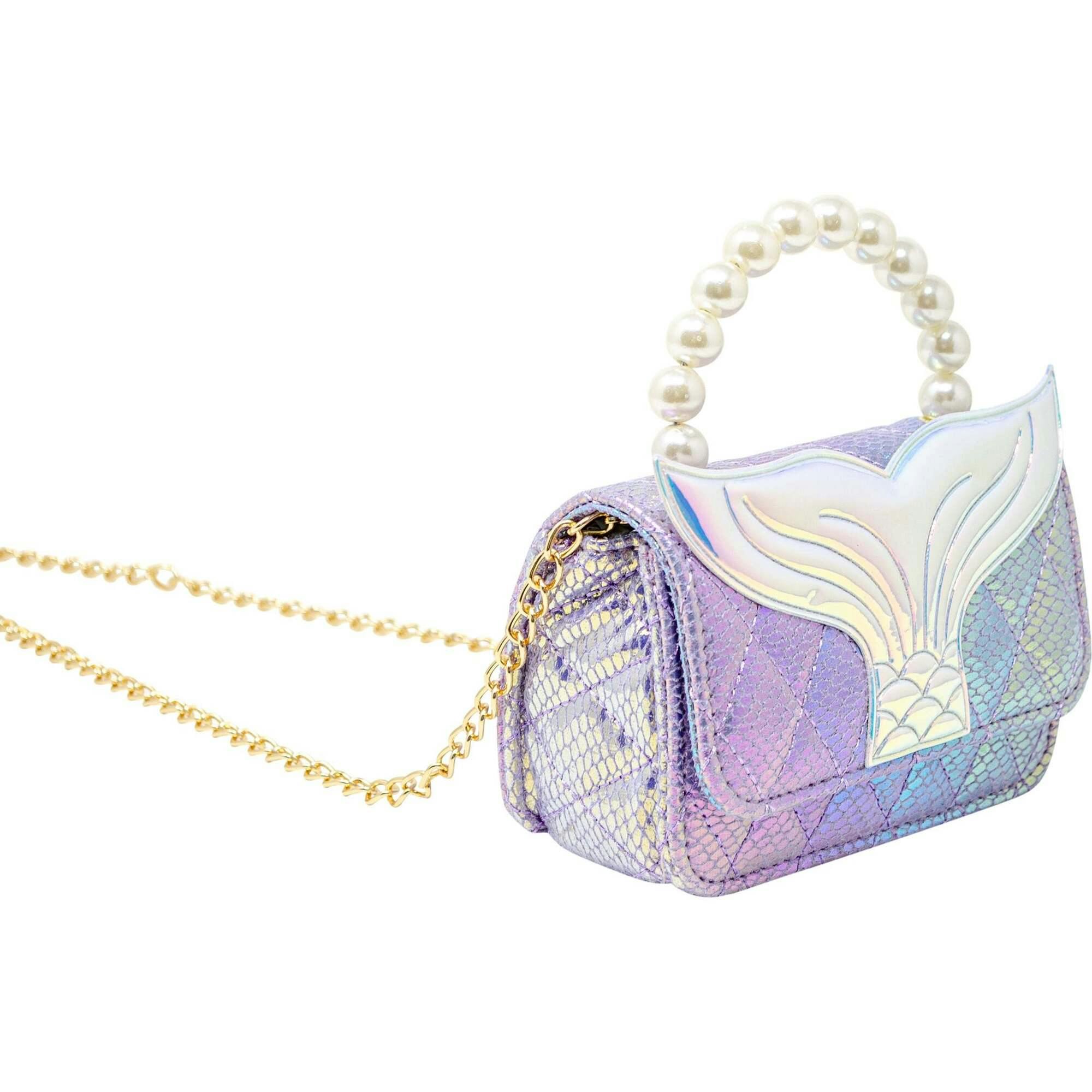 Mermaid Tail Pearl Handle Bag