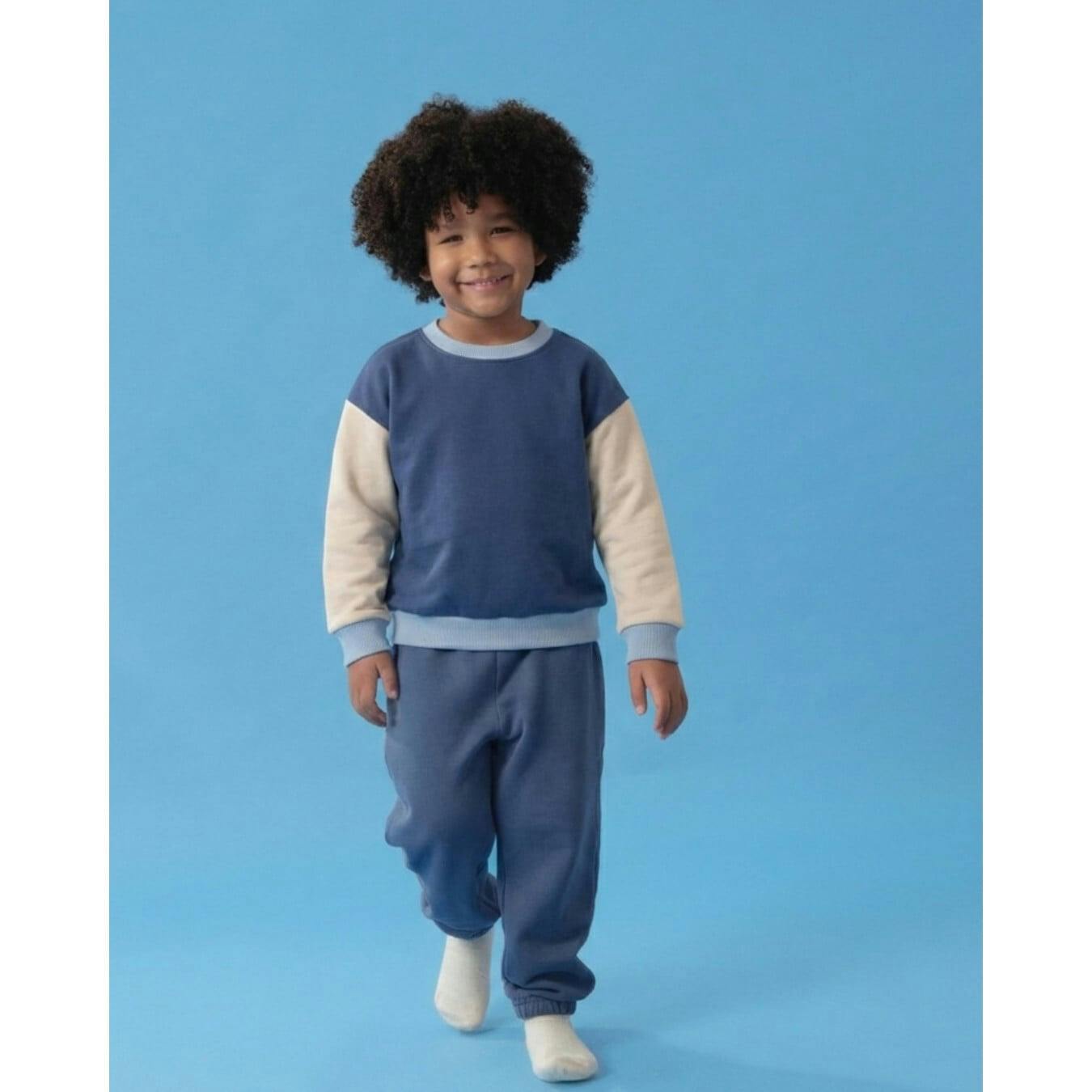 Kids Sweatshirt - 3-tone