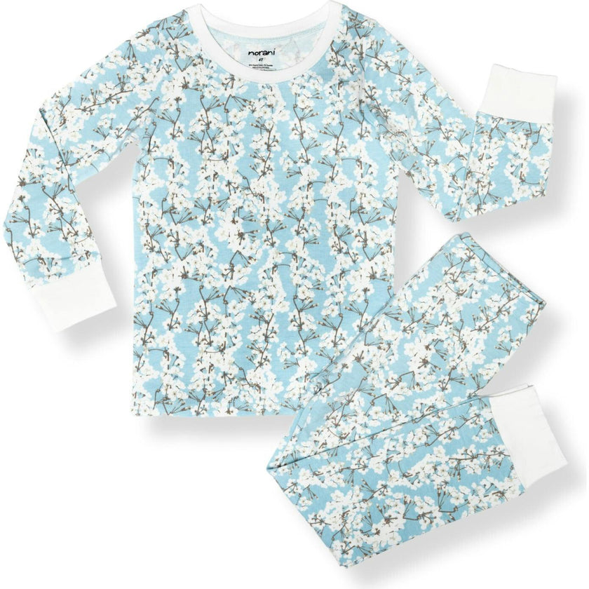 Print Long Sleeve Pajamas