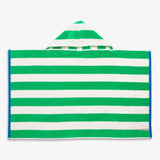 Kids stripe hoodie towel