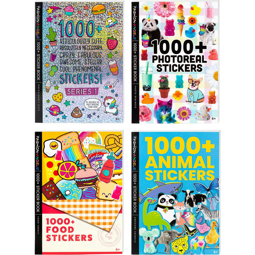 Sticker Book: Bundle - 4 Pack