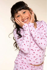 Ultra-Soft Ribbed Long Sleeve Fitted Tee