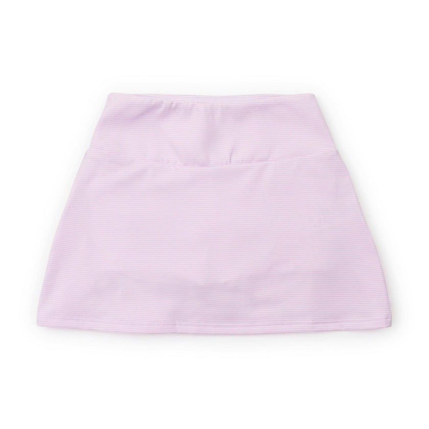 Margot Girls' Performance Skirt by LH Sport Pink Stripes