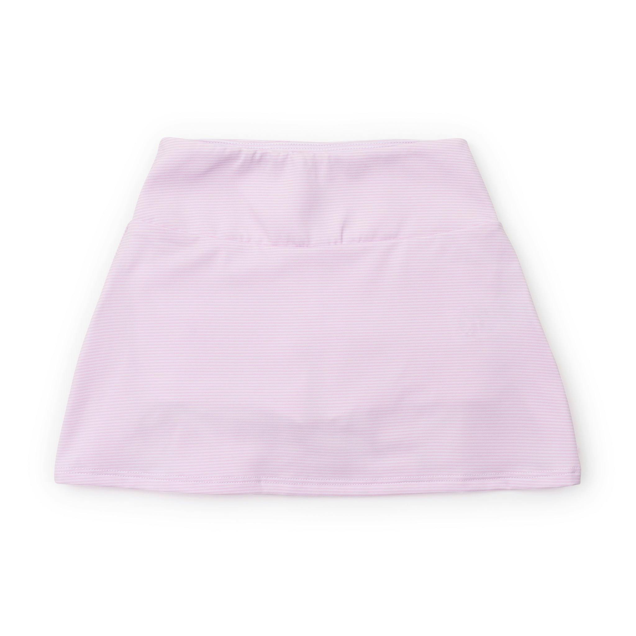 Margot Girls' Performance Skirt by LH Sport Pink Stripes