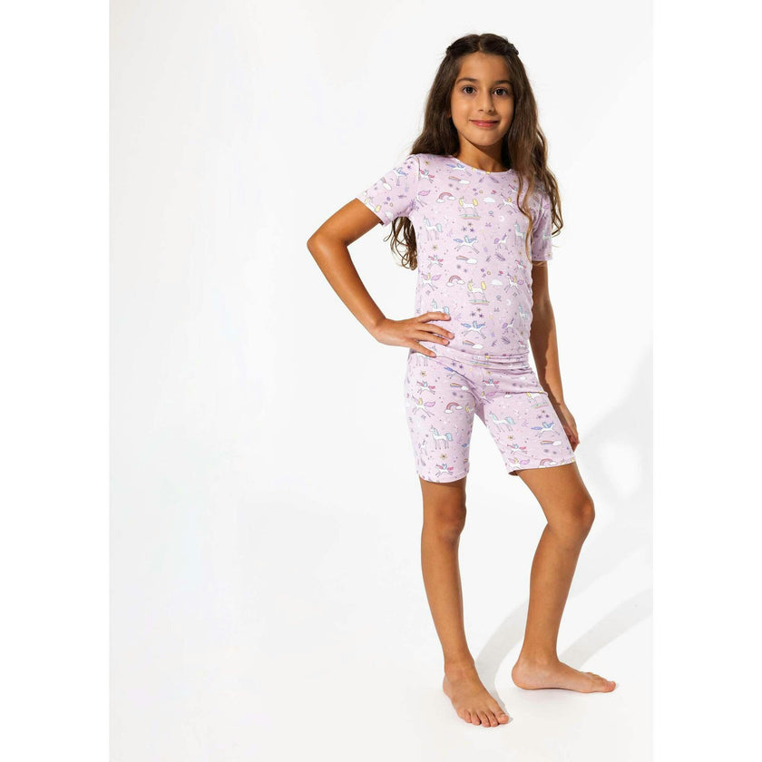 Enchanted Bamboo Kids Pajama Short Set