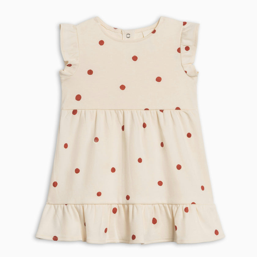 Tilly Tiered Dress - Barn Polka