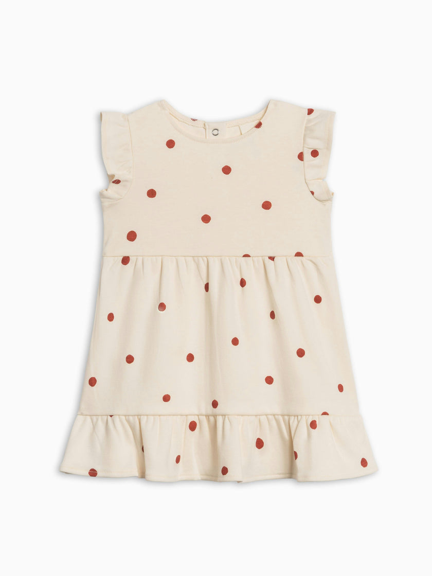 Tilly Tiered Dress - Barn Polka