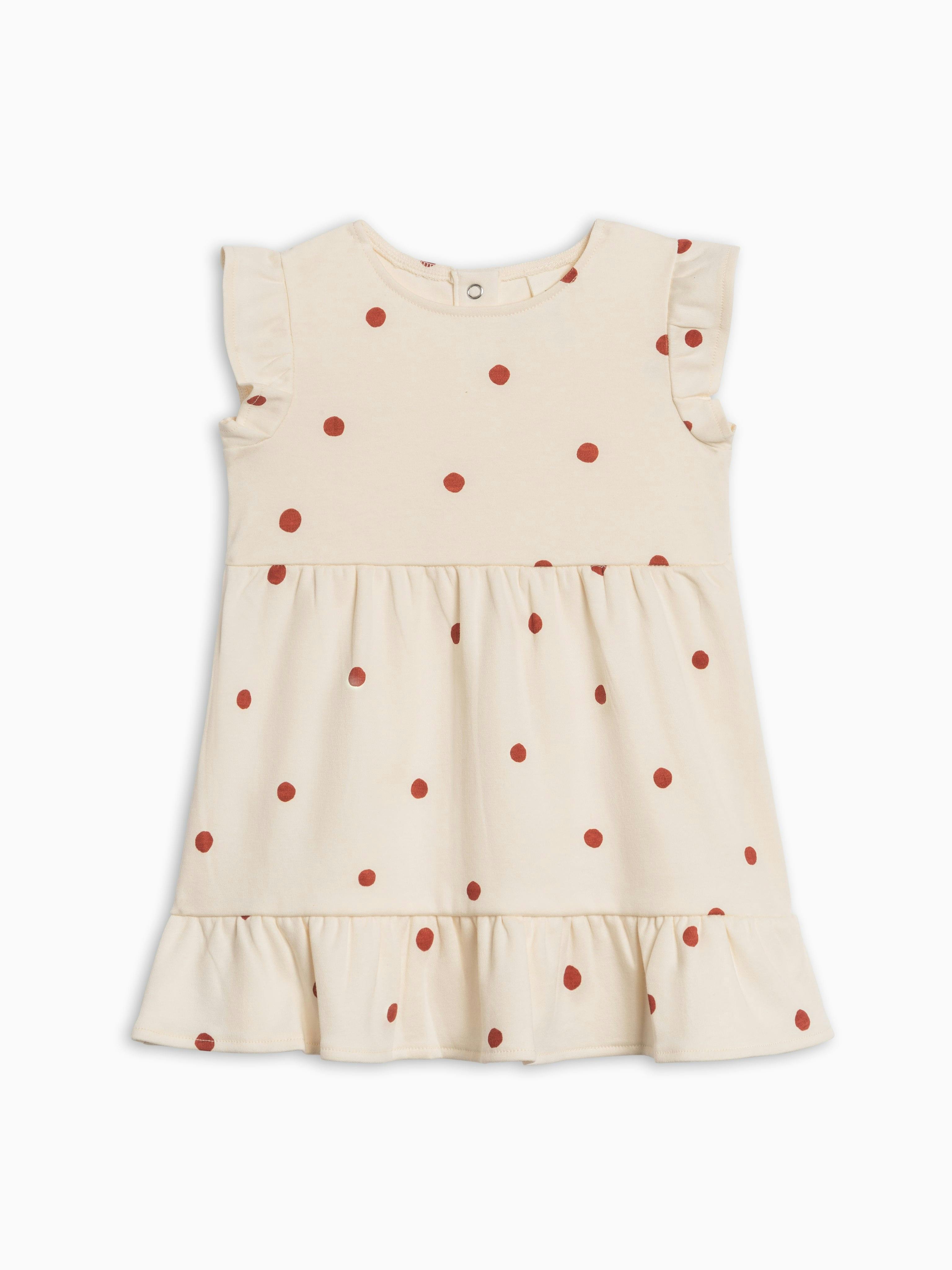 Tilly Tiered Dress - Barn Polka