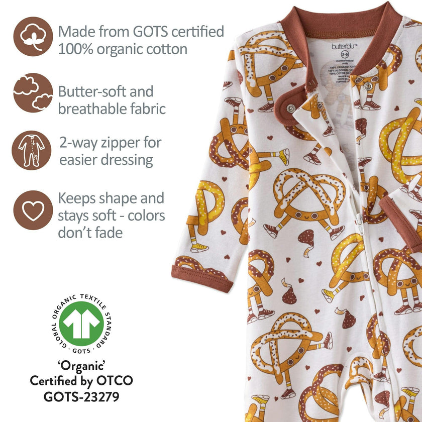SCOUT Sleep & Play Baby Boys Pajamas