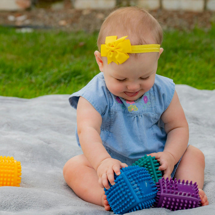 Hedstrom Sensory Shapes 6-Pack - Assorted Stimulating Shapes & Colors ...
