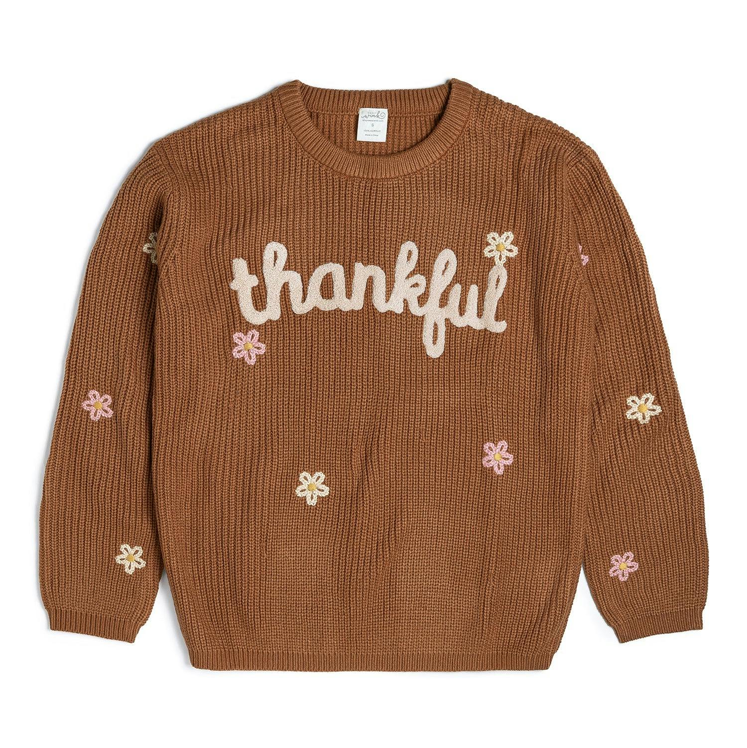 Thankful Thanksgiving Women's Sweater