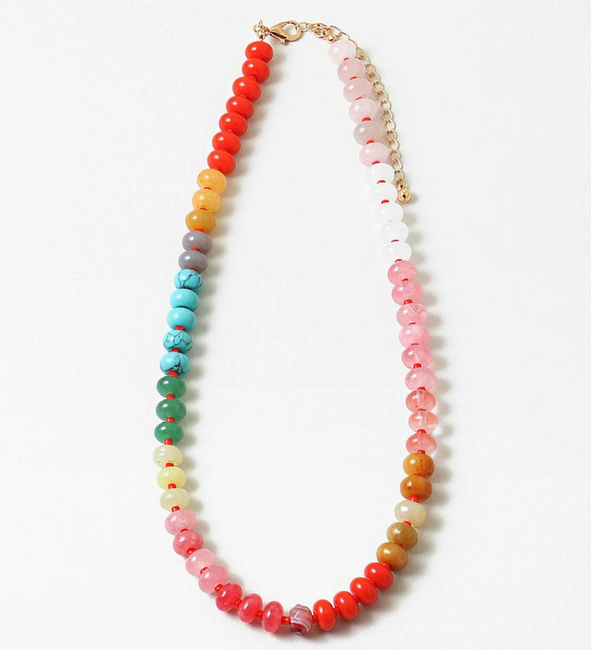 Maui Sunset Gemstone Necklace