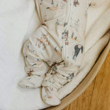 Zip-Up Footie Pajama - Montana