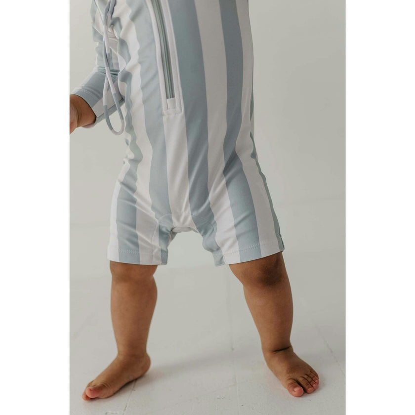 Baby One-Piece Rash Guard Swimsuit