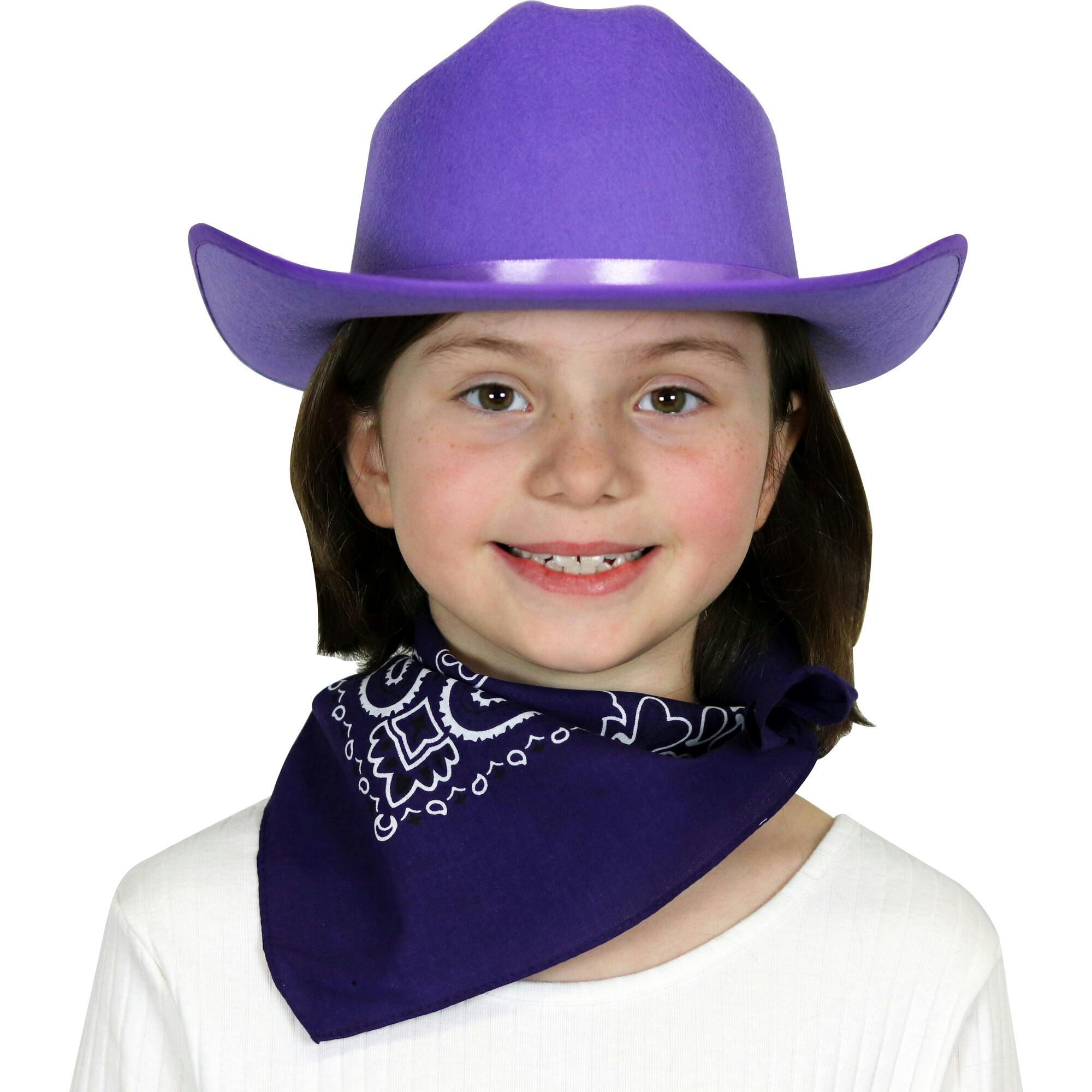 Jr. Cowboy Hat w/ Bandanna