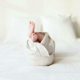 24 HOUR CONVERTIBLE GOWN | STORM GRAY — Bamboo Organic Cotton Blend, Preemie–6M