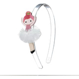 Ballerina Heart White Tutu Headband