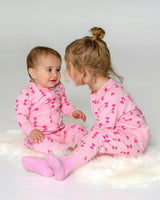 Pink-on-Pink Hearts Sweatshirt