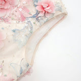 Rosalia Embroidered Mini Dress