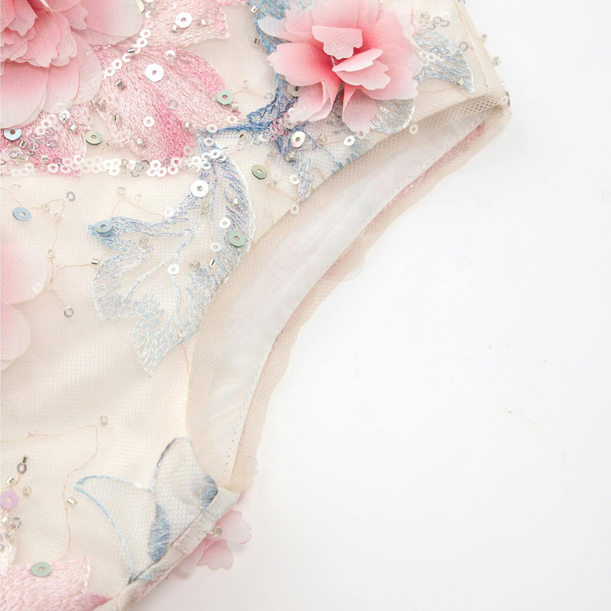 Rosalia Embroidered Mini Dress