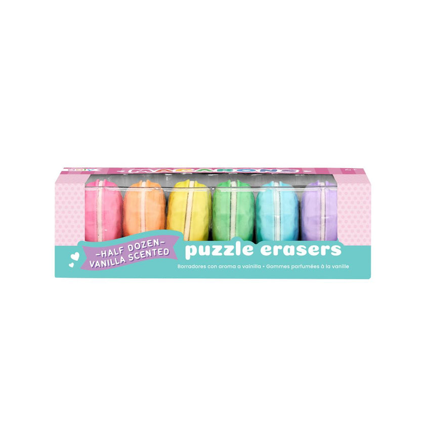 Macarons Vanilla Scented Erasers