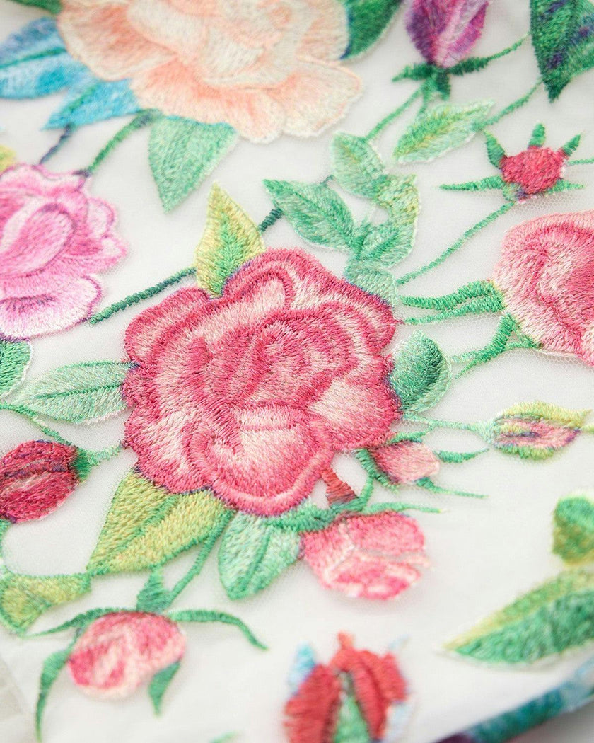 Rachelle Embroidered Top