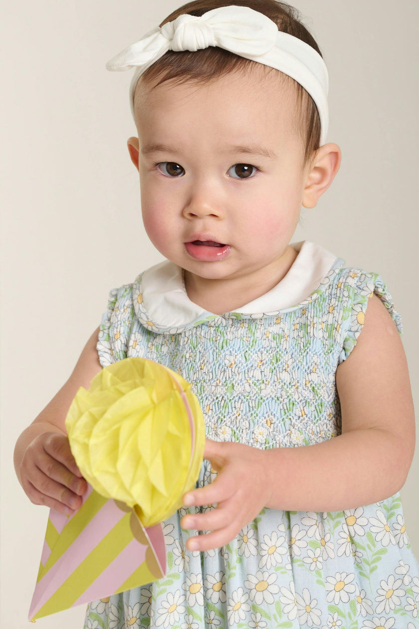 Hand-Smocked Baby Dress - Calista