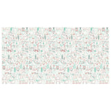 Christmas Color In Activity Tablecloth