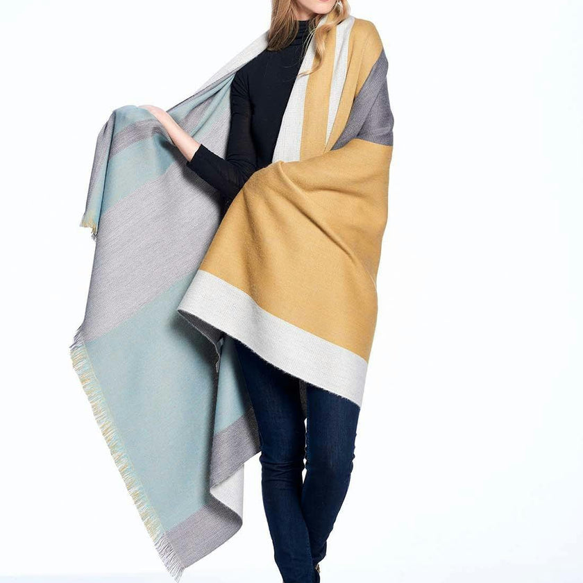 Reversible Throw Blanket