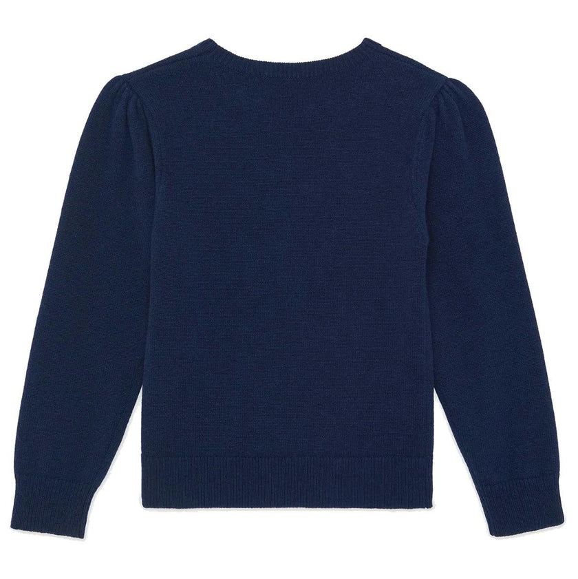 TARTINE ET CHOCOLAT Floral Fields Sweater - Marine