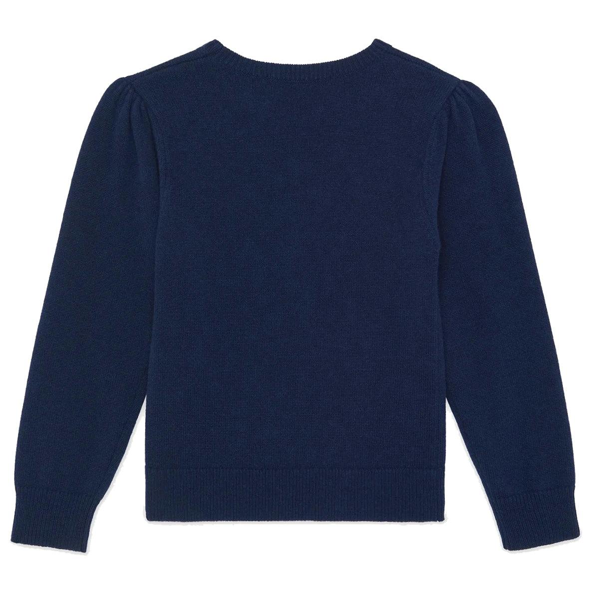 TARTINE ET CHOCOLAT Floral Fields Sweater - Marine