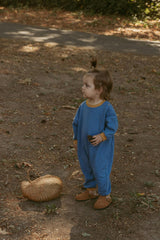 Marlowe Jumpsuit in Stone Blue