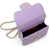 Tiny Quilted Ballet Charm Handbag