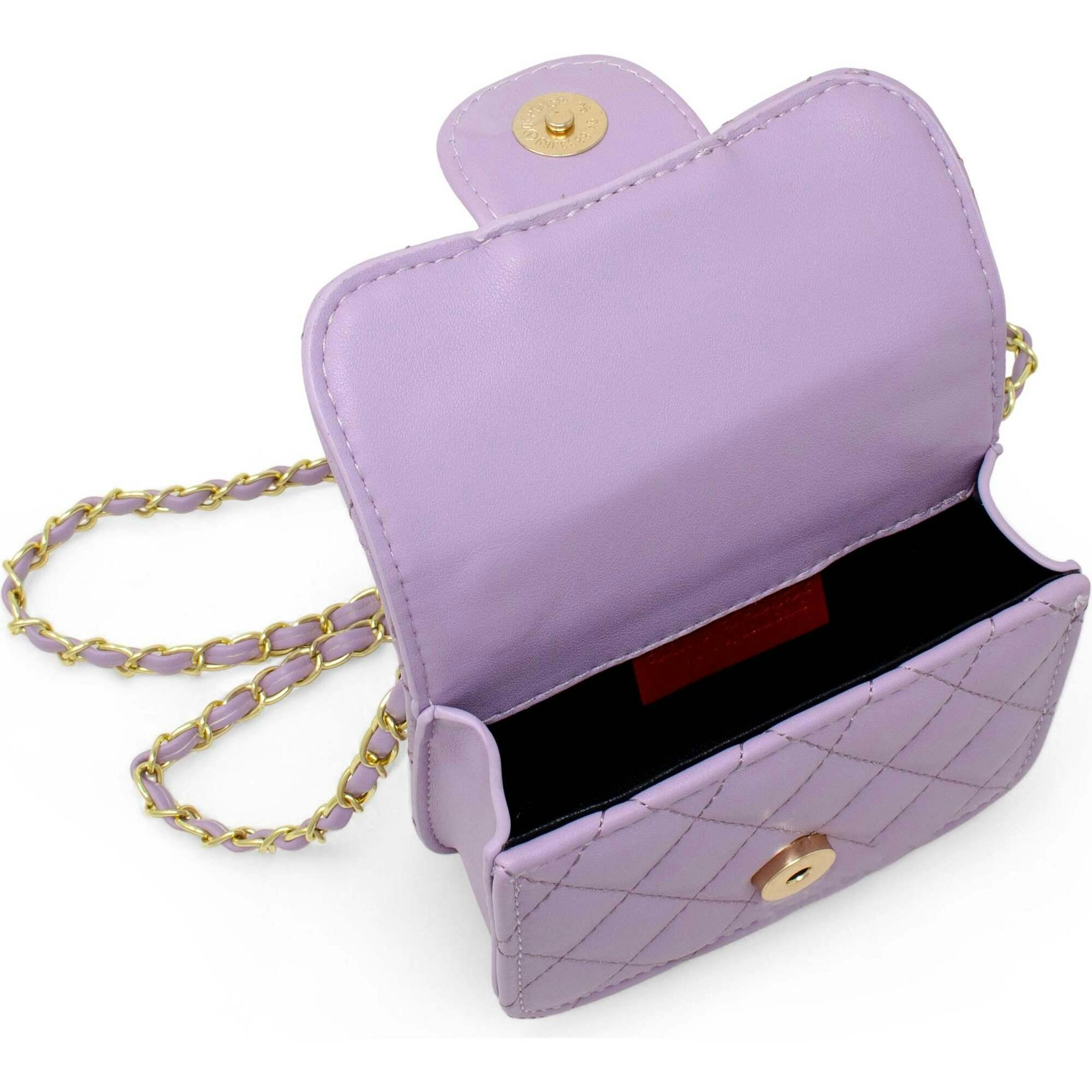 Tiny Quilted Ballet Charm Handbag