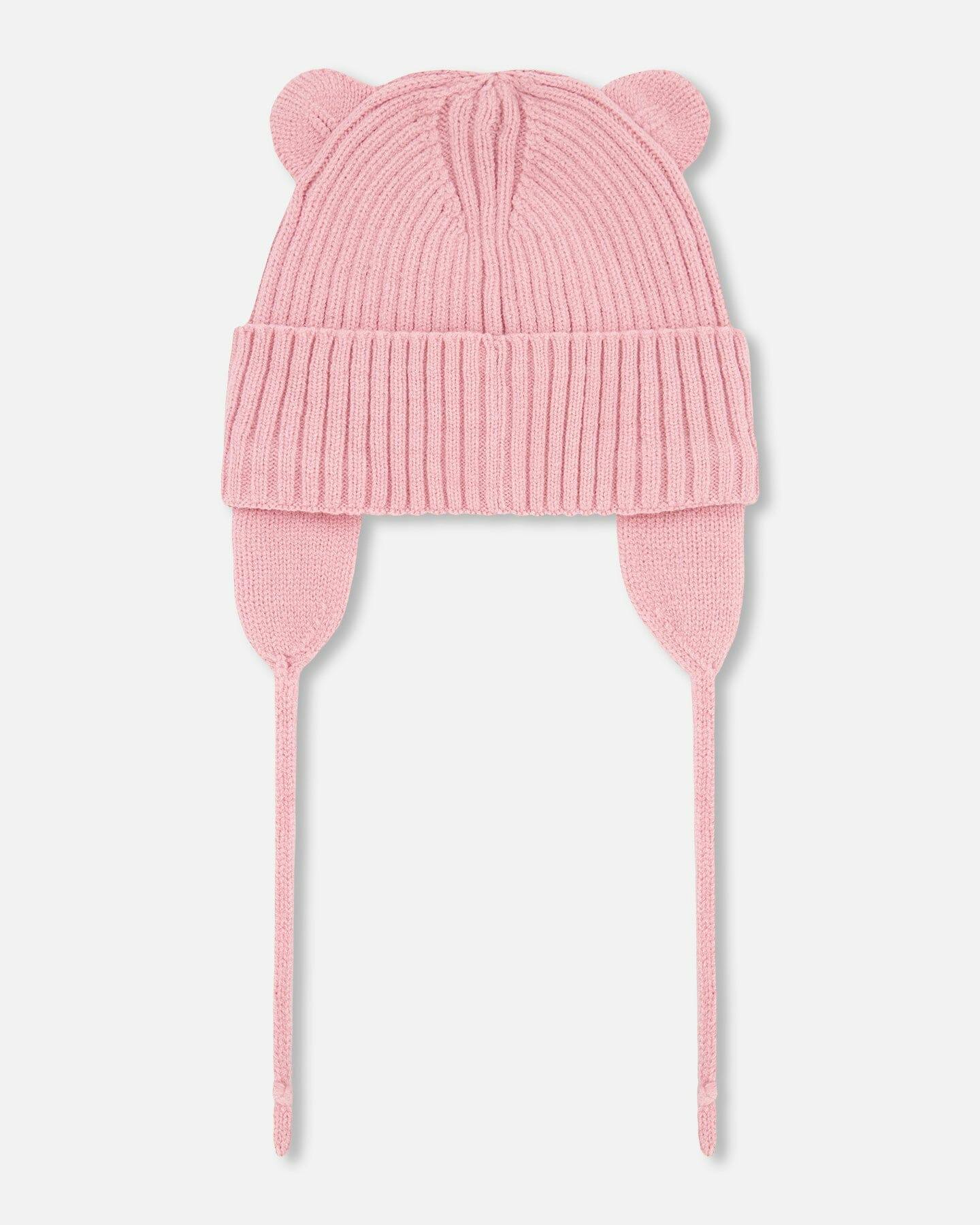 Baby Knit Hat Pale Pink