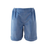Blue Cord Shorts