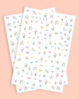 Unicorn 🦄 Nail Stickers - 524 nail stickers