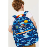 Camo Backpack With Patches