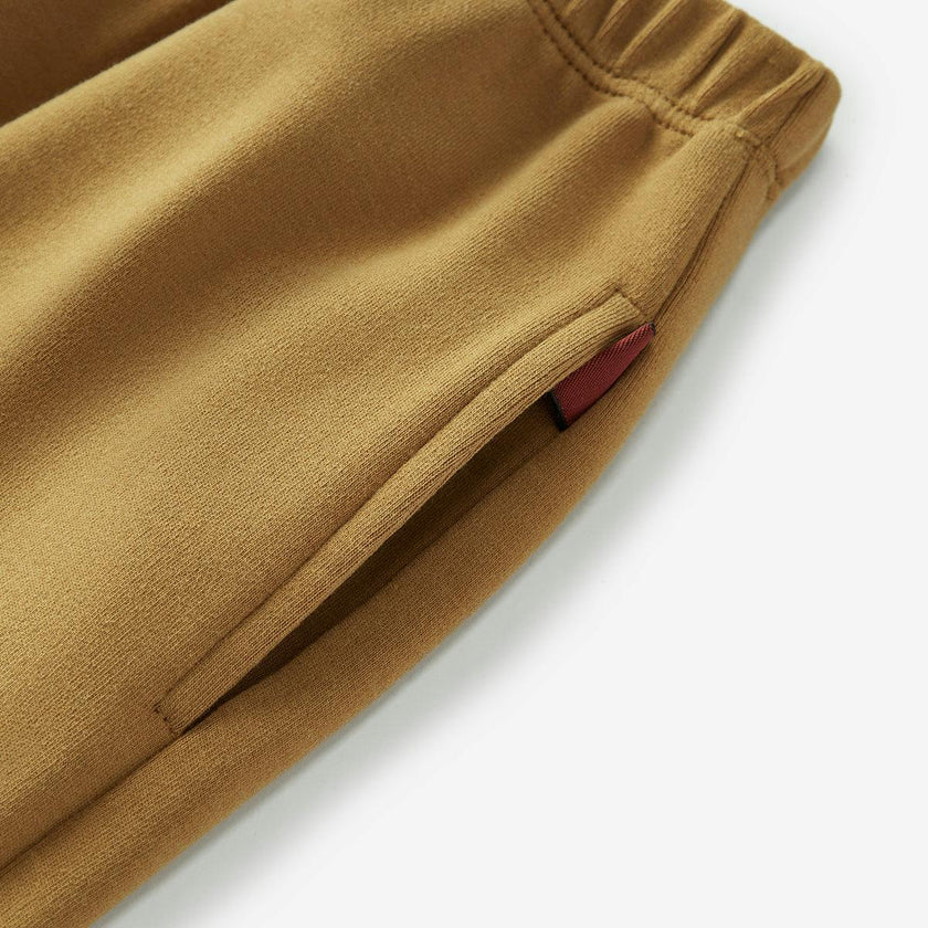 Peanut Brushed Jogger
