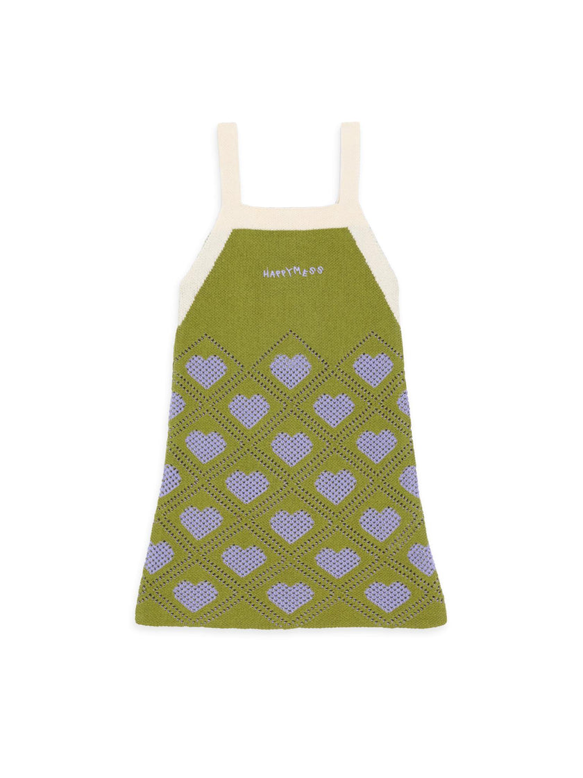 children's organic cotton dress – lemongrass