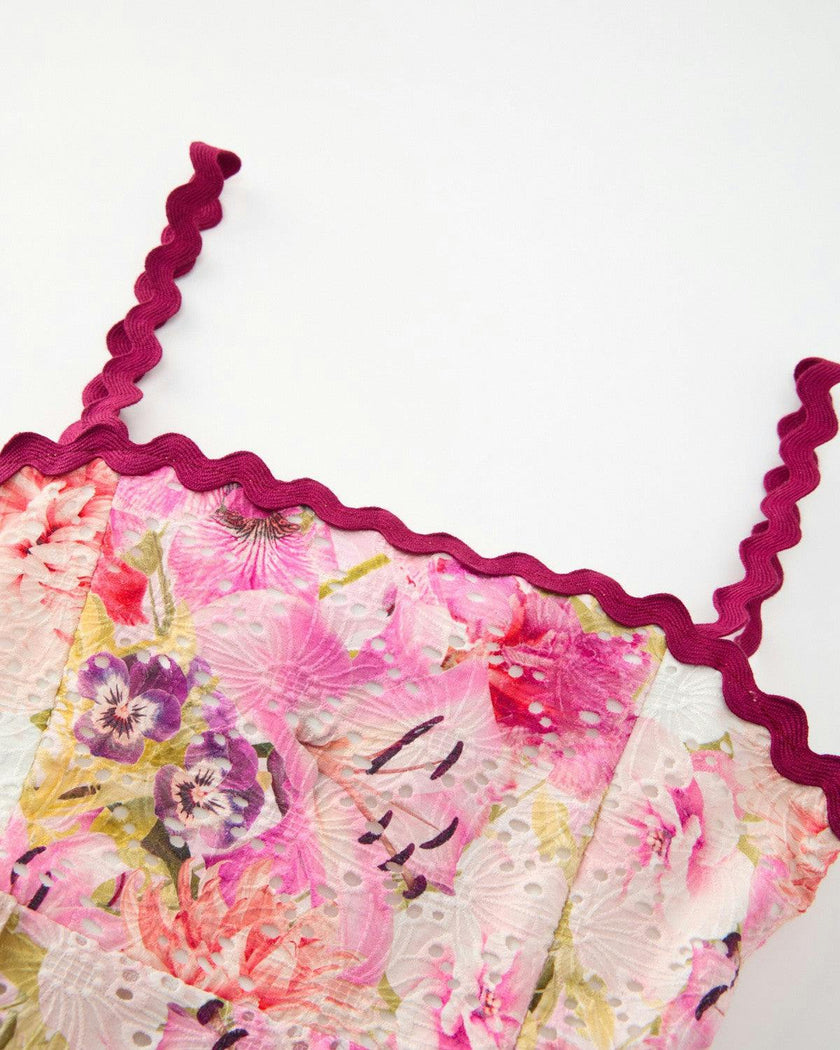 Liana Embroidered Maxi Dress
