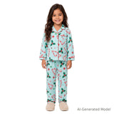 Girls & Tween Pajama Set | Candy Cane Hearts