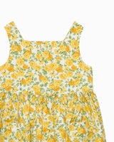 Adelina Summer Dress in Yellow Petite Rose